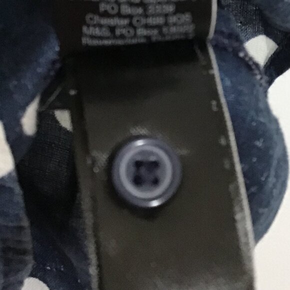 Marks & Spencer Pure Linen Polka Dot Shirt  Size 18 - Picture 13 of 14